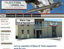 Tablet Screenshot of injectionandturbo.com